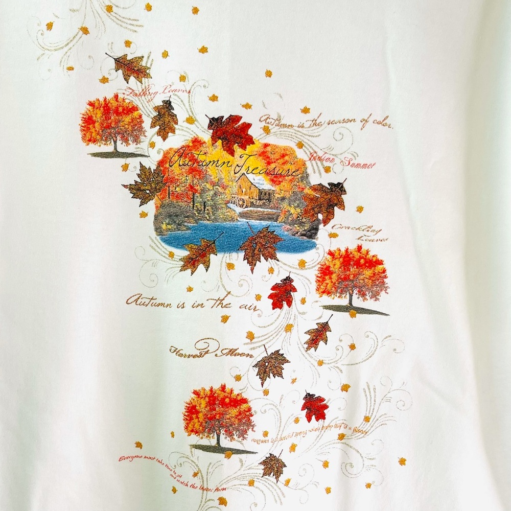 Autumn Fall Colors T Shirt Adult M Custom Orders